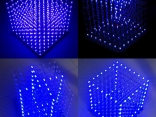 Светодиодная лампа куб 8x8x8 комплект DIY 3D