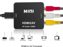 Мини конвертер HDMI в AV HD 1080P