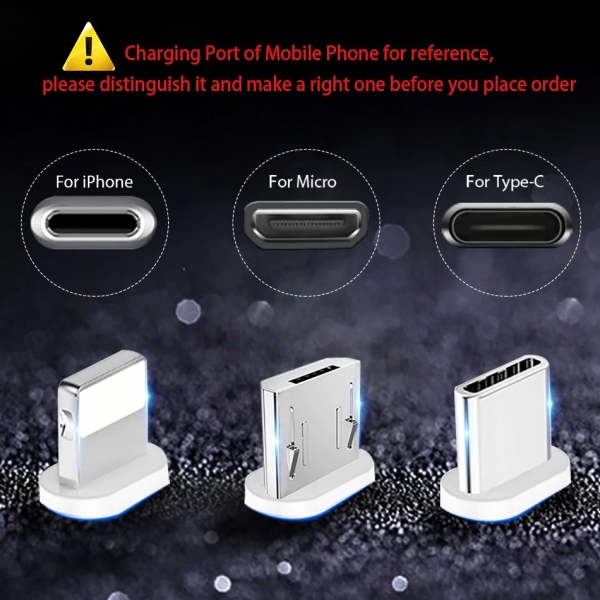 Кабель для iPhone, Micro USB, Type-c