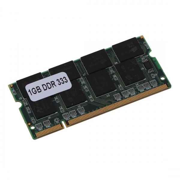 Оперативная память 1 ГБ DDR1 SoDIMM PC2700 333 МГц NON-ECC