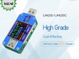 USB тестер UM34/UM34C, UM24/UM24C, UM25/UM25C DC 