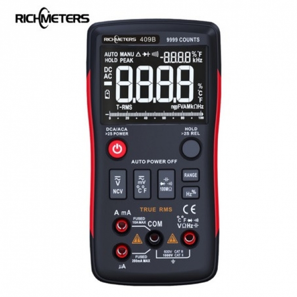 Цифровой мультиметр RM409B/RM408B True-RMS от Richmeters
