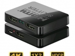 Сплиттер HDMI 1 в 2 с разрешением 4K
