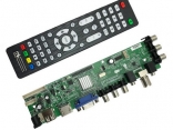 DS.D3663LUA.A81 Универсальный скалер ТВ светодиодный ЖК-дисплей с DVB-T2, DVB-T, DVB-C