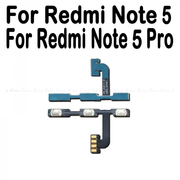 Шлейф для Xiaomi Redmi 3/3S/3Pro/4/4Pro/4X/4A/5A, Note 2/3/3Pro/3Pro Special Edition/4/4X/5A/5/5Plus/4X Global с кнопкой громкости, питания