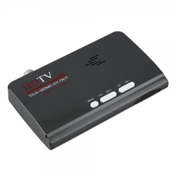 ТВ тюнер приемник DVB-T/T2 HDMI 1080 P VGA+HDMI+AV