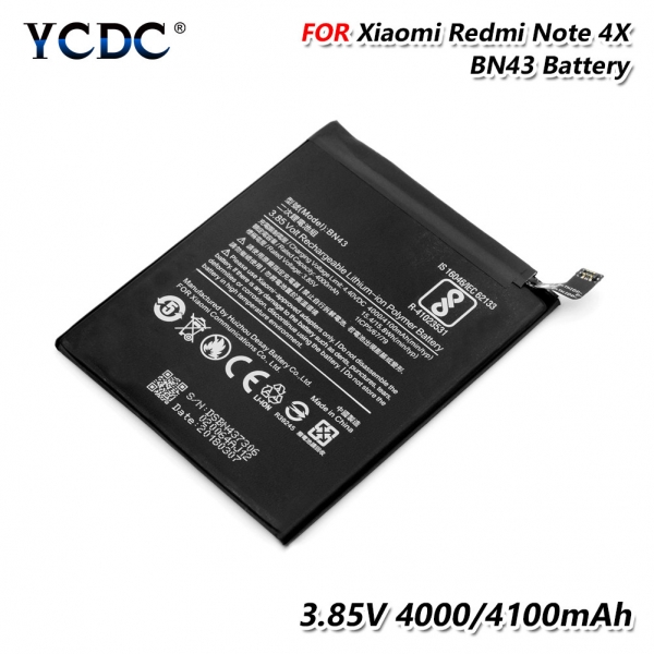 Аккумулятор BN43 для Xiaomi Redmi Note 4X 4100 мАч