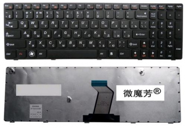 Клавиатура для ноутбука Lenovo V570, V570C, V575, Z570, Z575, B570, B570A, B570E, V580C, B570G, B575, B575A, B575E, B590, B590A, B580 RU
