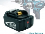 Аккумулятор BL1815, BL1830, BL1840, BL1845, BL1850, LXT400 для электроинструмента Makita 18 В 6000 мАч