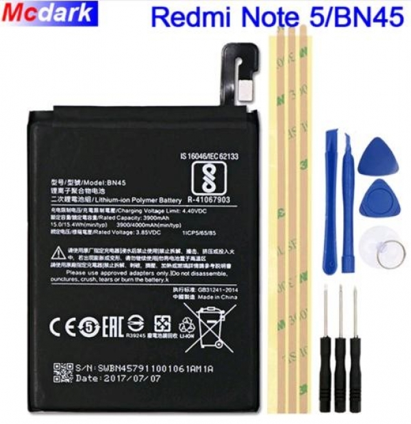 Аккумулятор BN45 для Xiaomi Redmi Note 5 3900 мАч