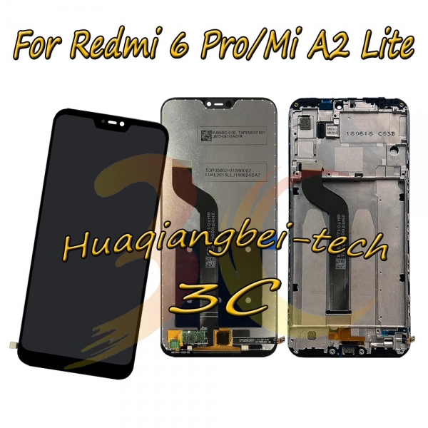 Дисплей в сборе с тачскрином для Xiaomi Redmi 6 Pro / Mi A2 Lite