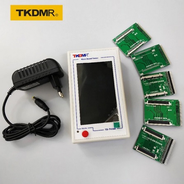 TKDMR TV160 Full HD LVDS VGA тестер с пятью адаптерами