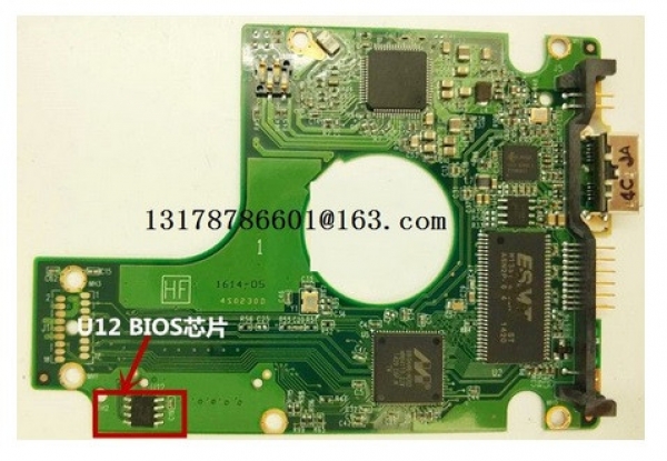Контроллер 2060-771961-001 REV A/B для HDD WD 2.5' USB 3.0