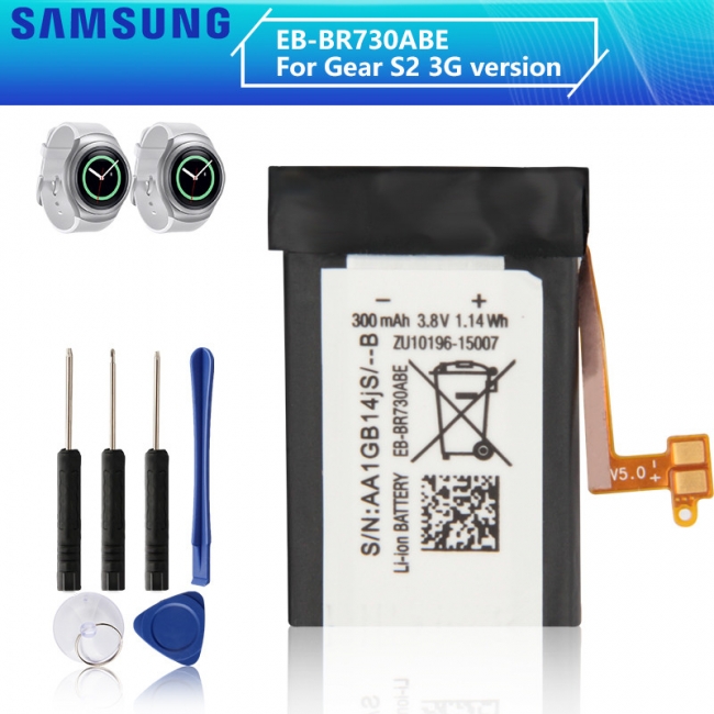 Аккумулятор EB-BR730ABE для Samsung Gear S2 3G R730 SM-R600, SM-R730S, SM-R730A, SM-R730V, SM-R730T 300 mAh