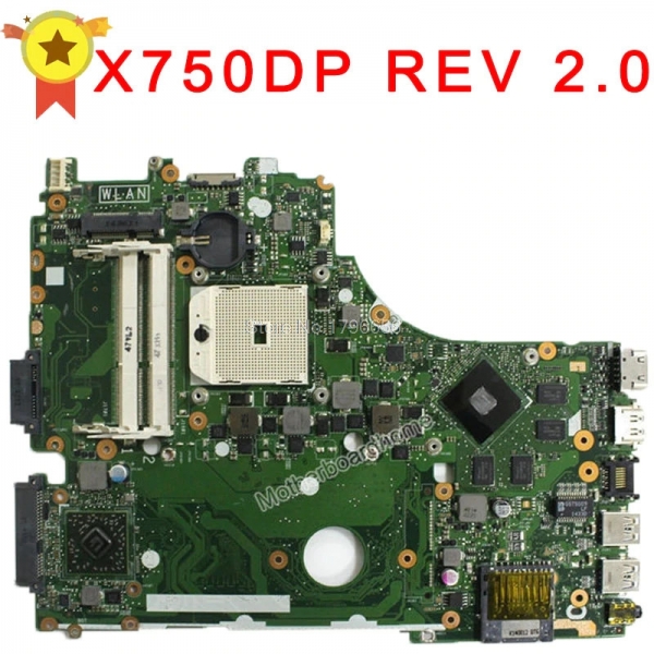 Материнская плата X750DP REV: 2.0 для ноутбука Asus X550 X550DP K550D X550D K550DP