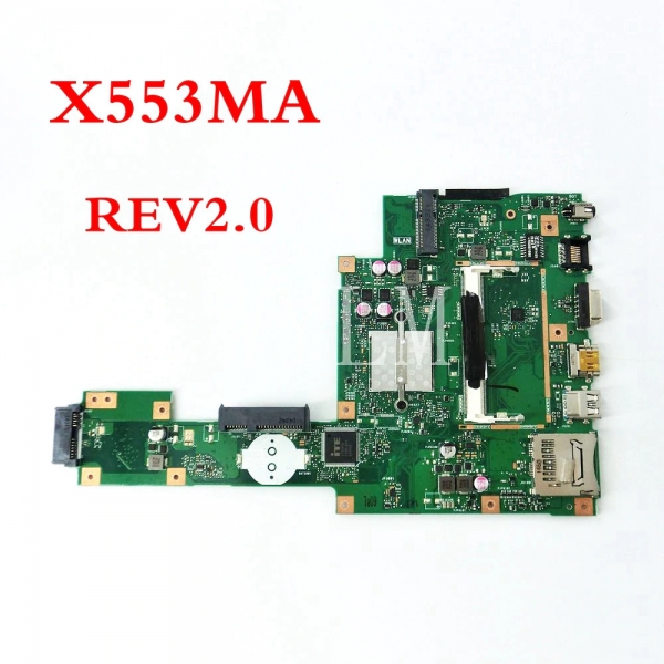 Материнская плата X553MA REV: 2.0 для ноутбука Asus F503M X503M F553MA F553M X553 X553M X503MA D503 D503M X553MA
