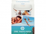 Фотобумага HP Zink Photo Paper, 5x7.6 см, 20 листов/коробка