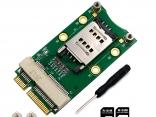 Mini PCI-E адаптер со слотом SIM-карты для 3G 4G