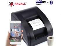 Принтер чеков RADALL RD-5890KBL USB + Bluetooth