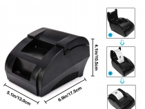 ZJ-5890K-LN Bluetooth Thermal Printer Mini Size