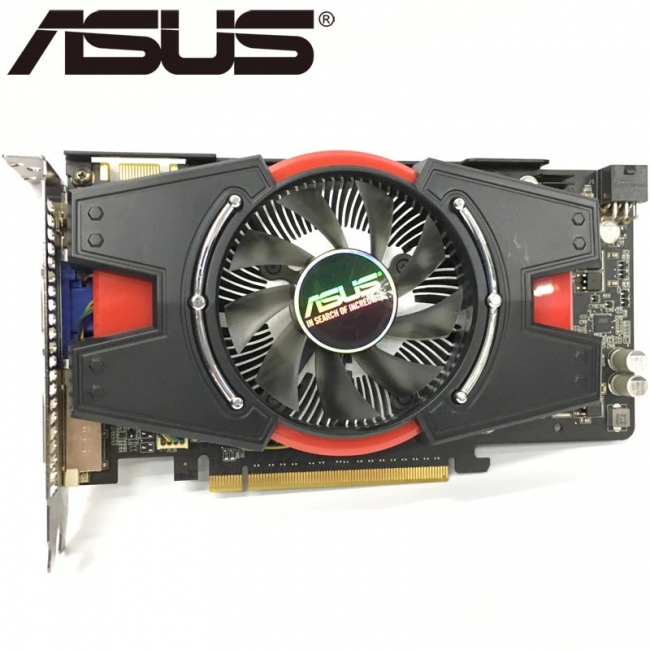 Видеокарта Asus GeForce GTX 550 Ti, ENGTX550 Ti DI 1GD5, 1ГБ, GDDR5, 192 бит
