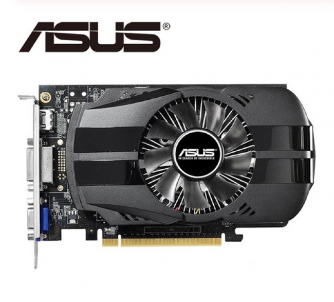 Видеокарта Asus GeForce GTX 750 Ti, GTX750TI-OC-2GD5, 2ГБ, GDDR5, 128 бит