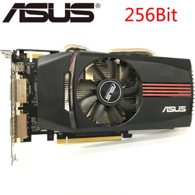 Видеокарта Asus GeForce GTX 560, ENGTX560 DC/2DI/1GD5, 1ГБ, GDDR5, 256 бит
