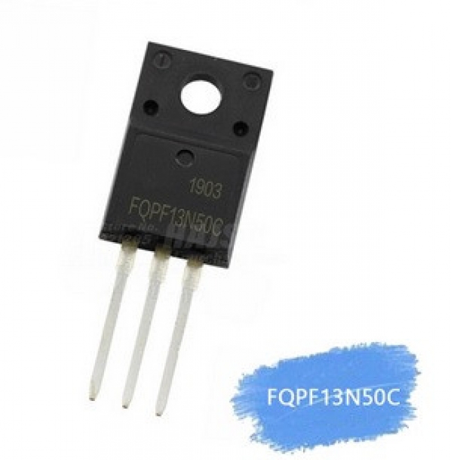 FQPF13N50C Транзистор N-канал 500В 13A TO-220F 10 шт./лот