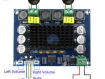 Плата XH-M543 цифрового аудио усилителя на микросхеме TPA3116D2