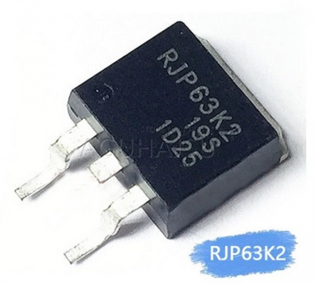 RJP63K2  Транзистор IGBT N-канальный TO-263 5шт.