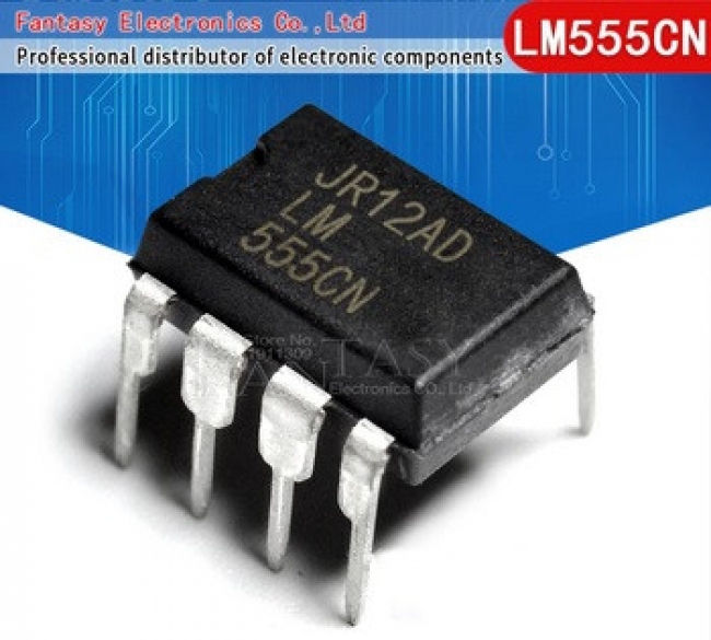 Микросхема LM555CN Одноканальный таймер DIP-8 10 шт.
