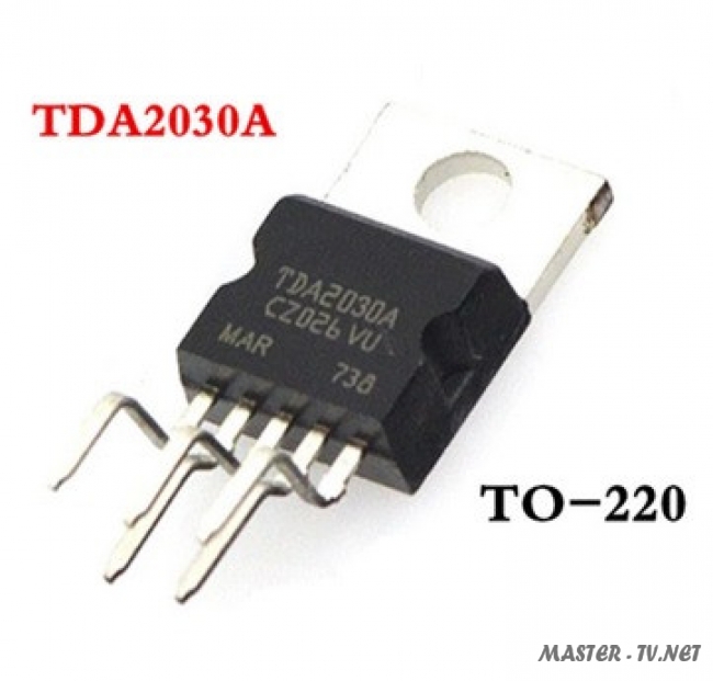 TDA2030A HI-FI аудио усилитель 18Вт TO-220 10 шт./лот