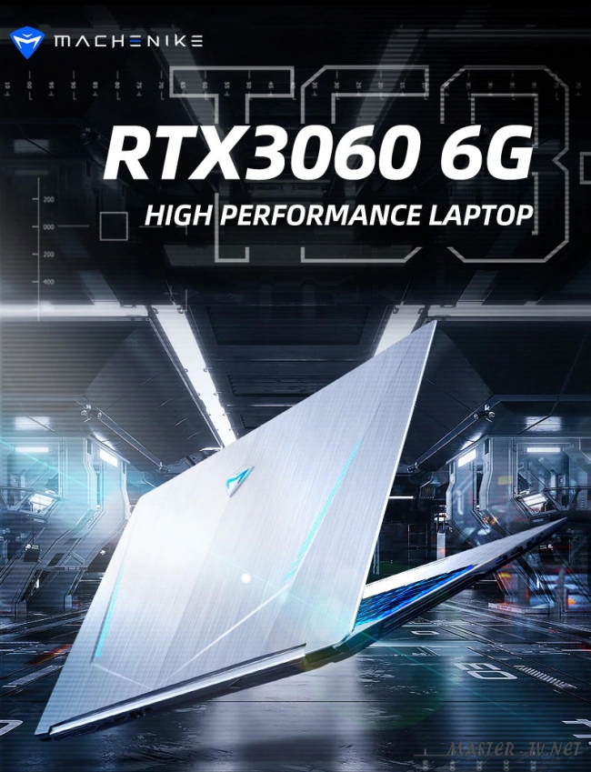 Игровой ноутбук Machenike T58-V Intel Core i7-10870H GeForce RTX3060 32ГБ DDR4  512ГБ SSD 15.6