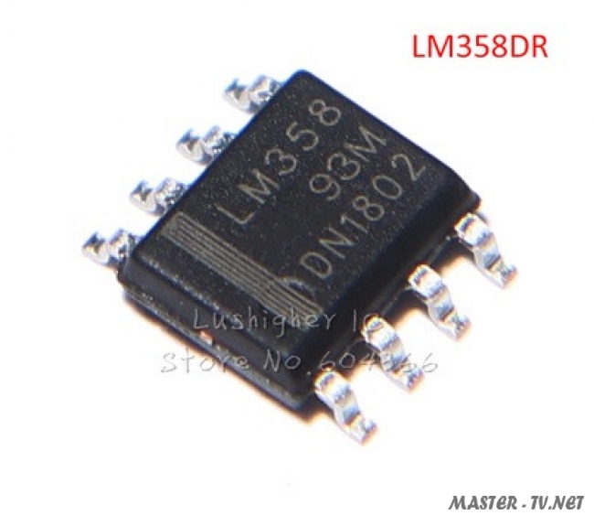 LM358DR Операционный усилитель SOP-8 10 шт.